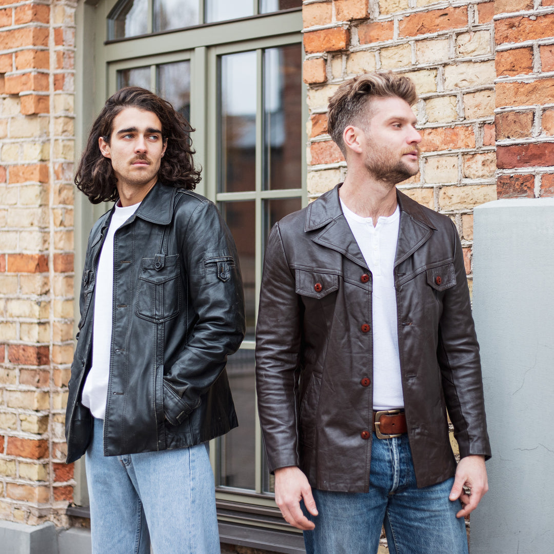 Vintage Men Leather Jackets