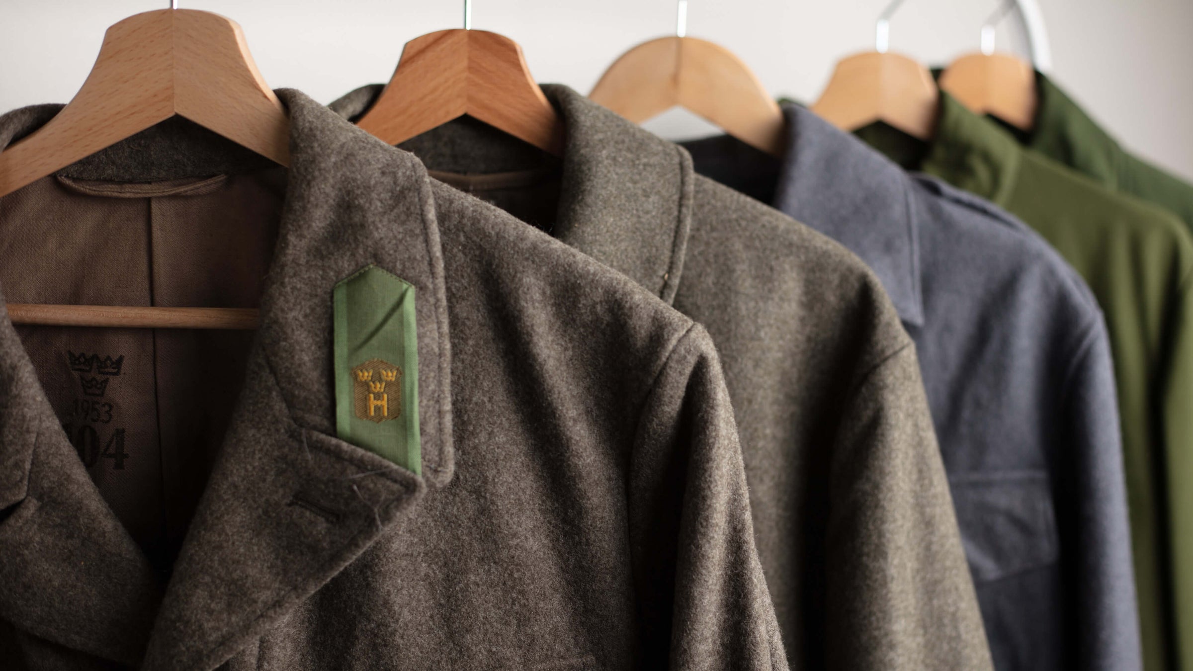 Vintage Military clothing