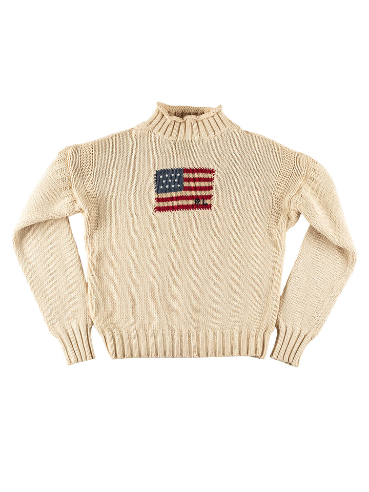 Vintage 90's Ralph Lauren Sweater in Black