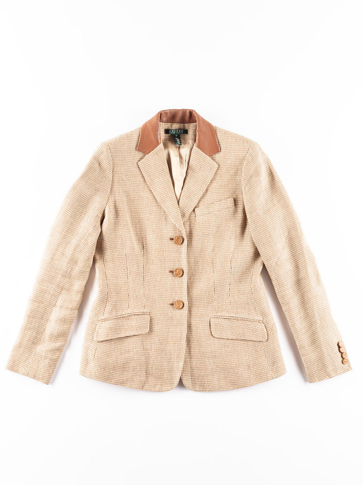 Vintage 00's Women's Ralph Lauren Jacket in Brown