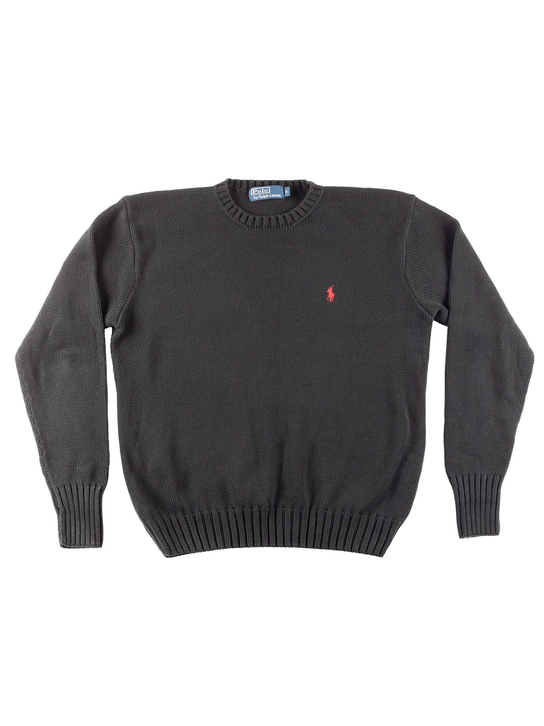 Vintage 2000. gadu Ralph Lauren džemperis melnā krāsā