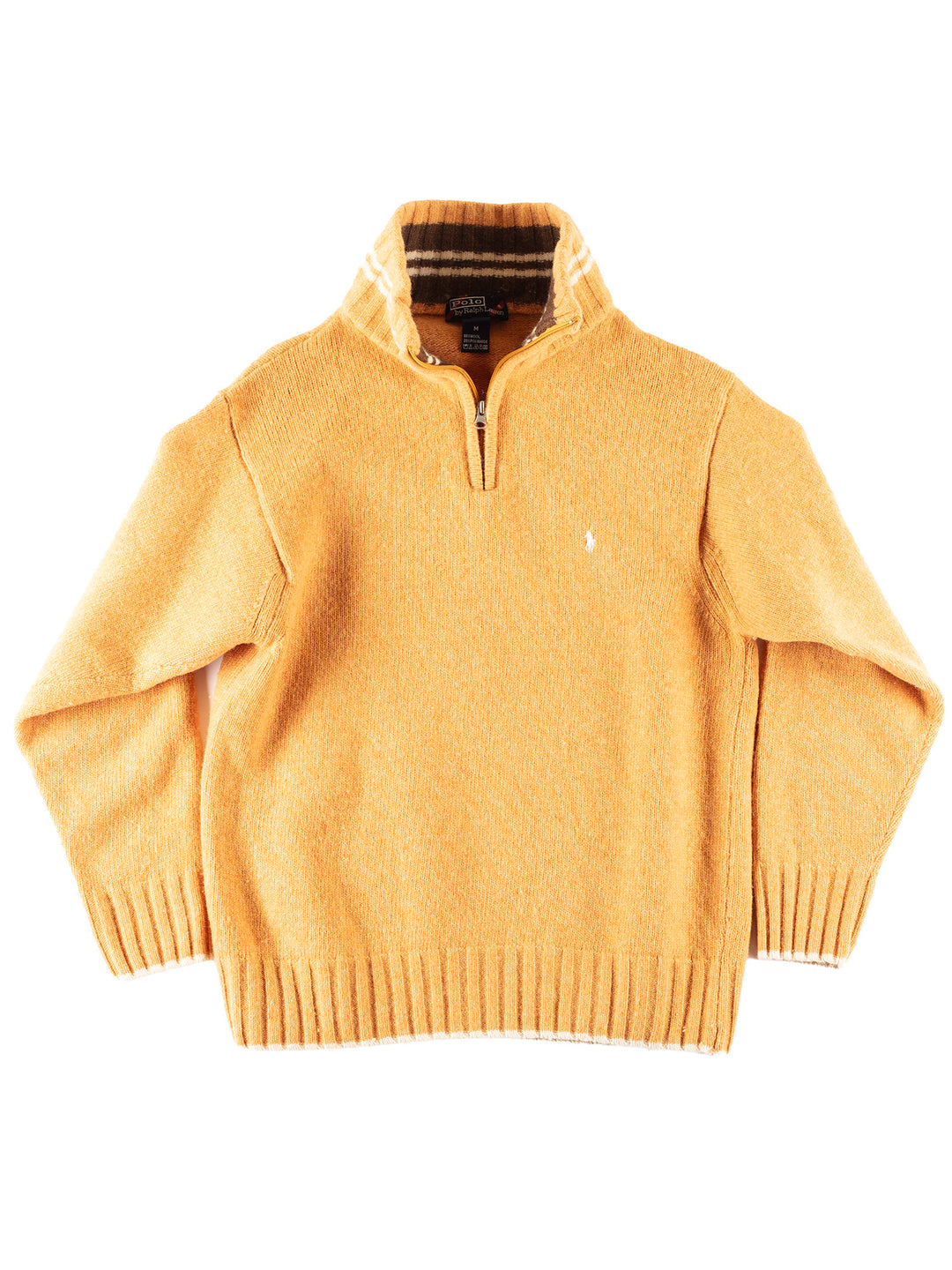 Vintage 90's Men Ralph Lauren Sweater in Yellow