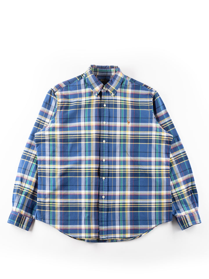 Vintage 00's Men Ralph Lauren Shirt in Blue