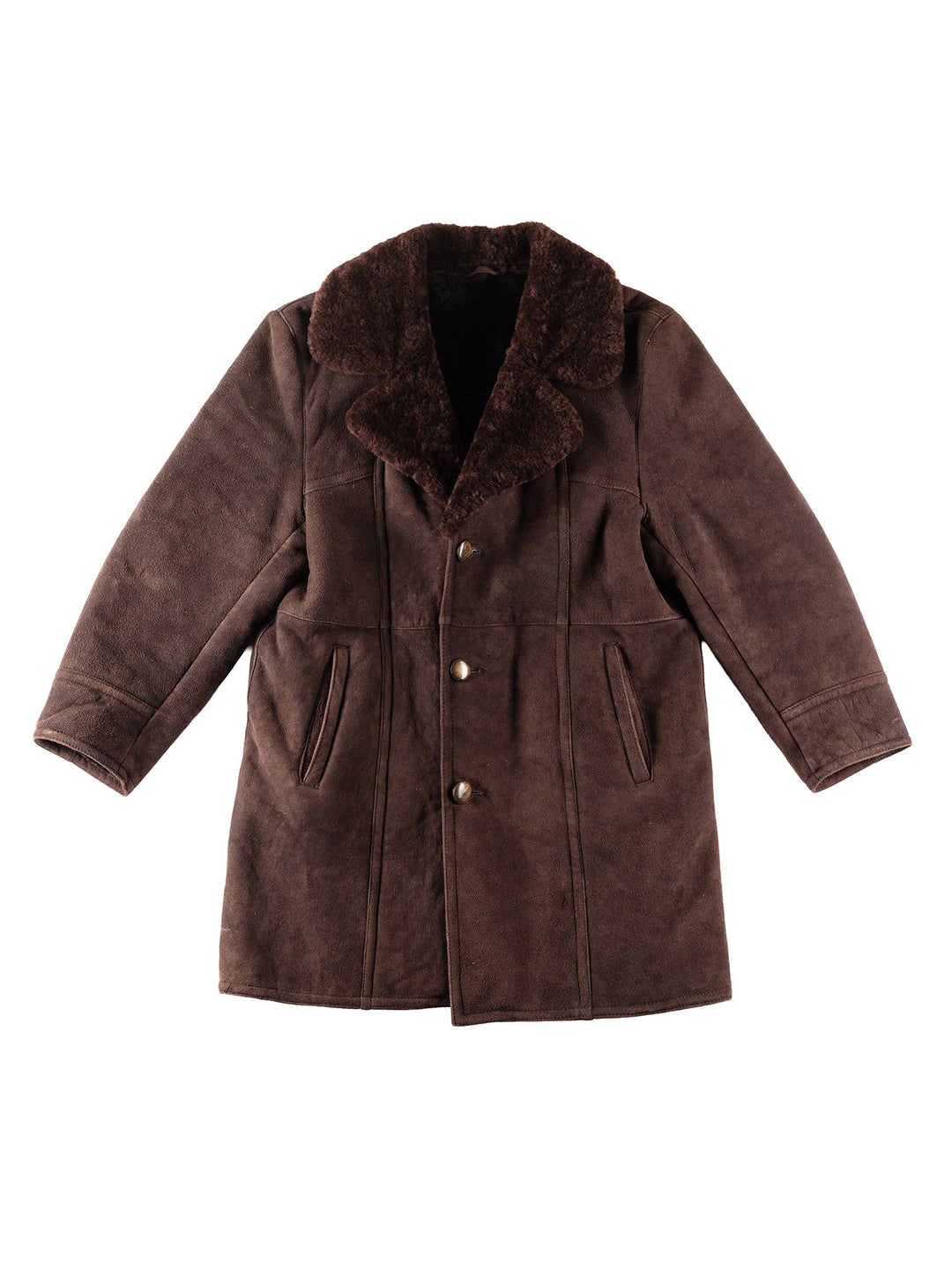 Vintage 70's Men Sheepskin in BrownVN251