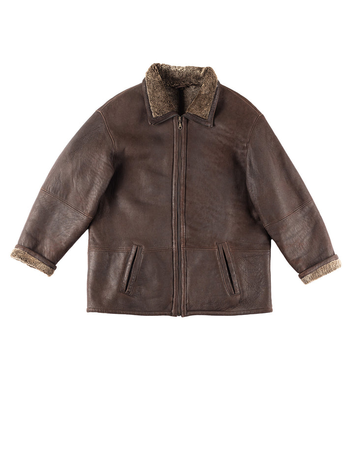 Vintage 90's Women Coat in Brown