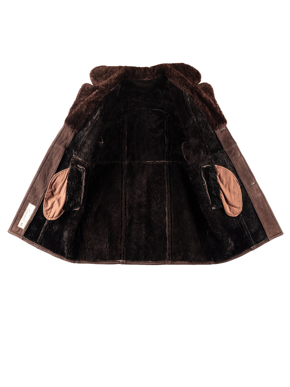 Vintage 70's Men Sheepskin in BrownVN251