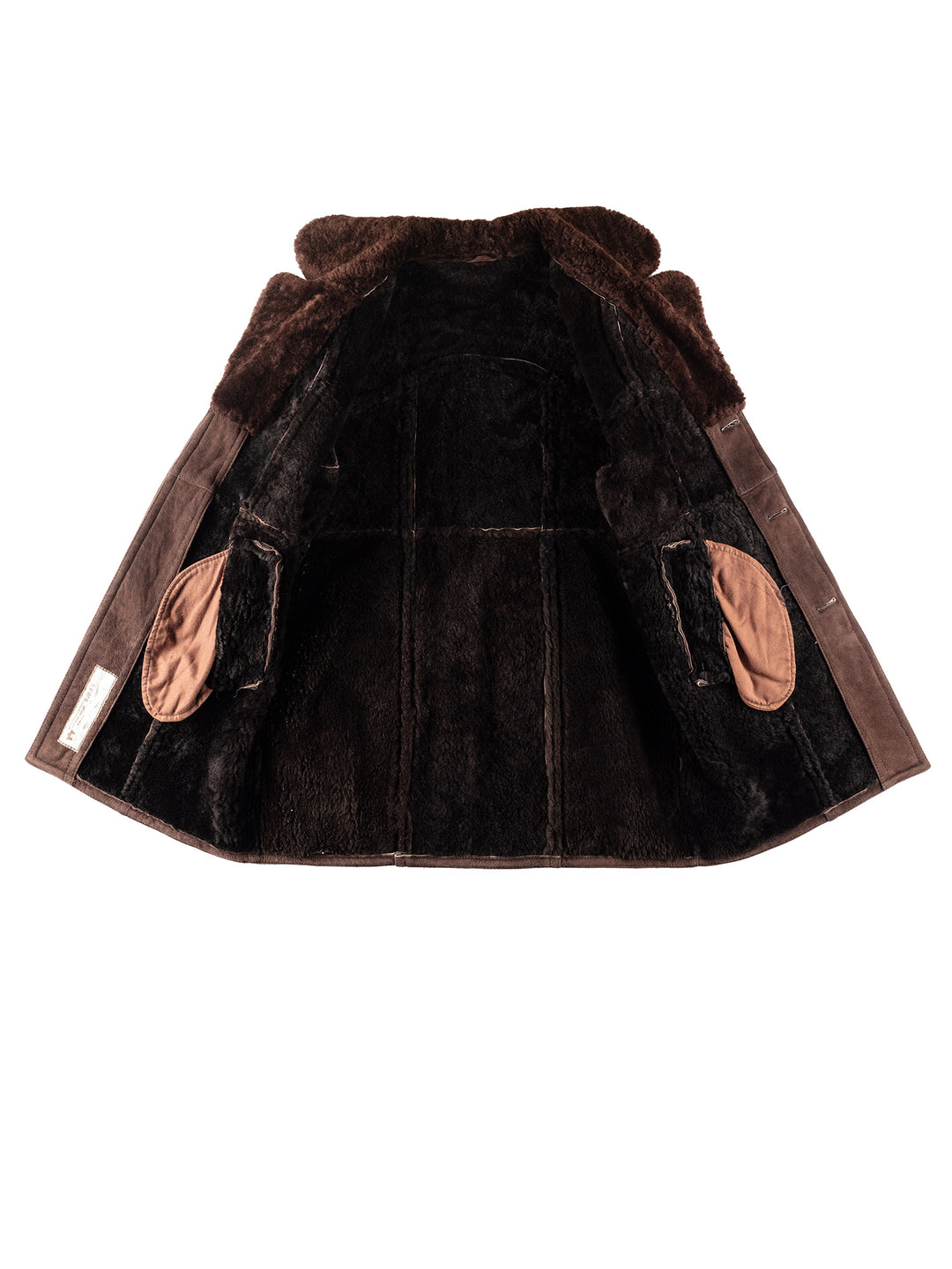 Vintage 70's Men Sheepskin in BrownVN251