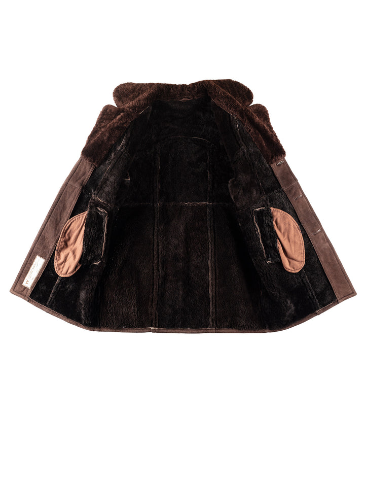 Vintage 70's Men Sheepskin in BrownVN251