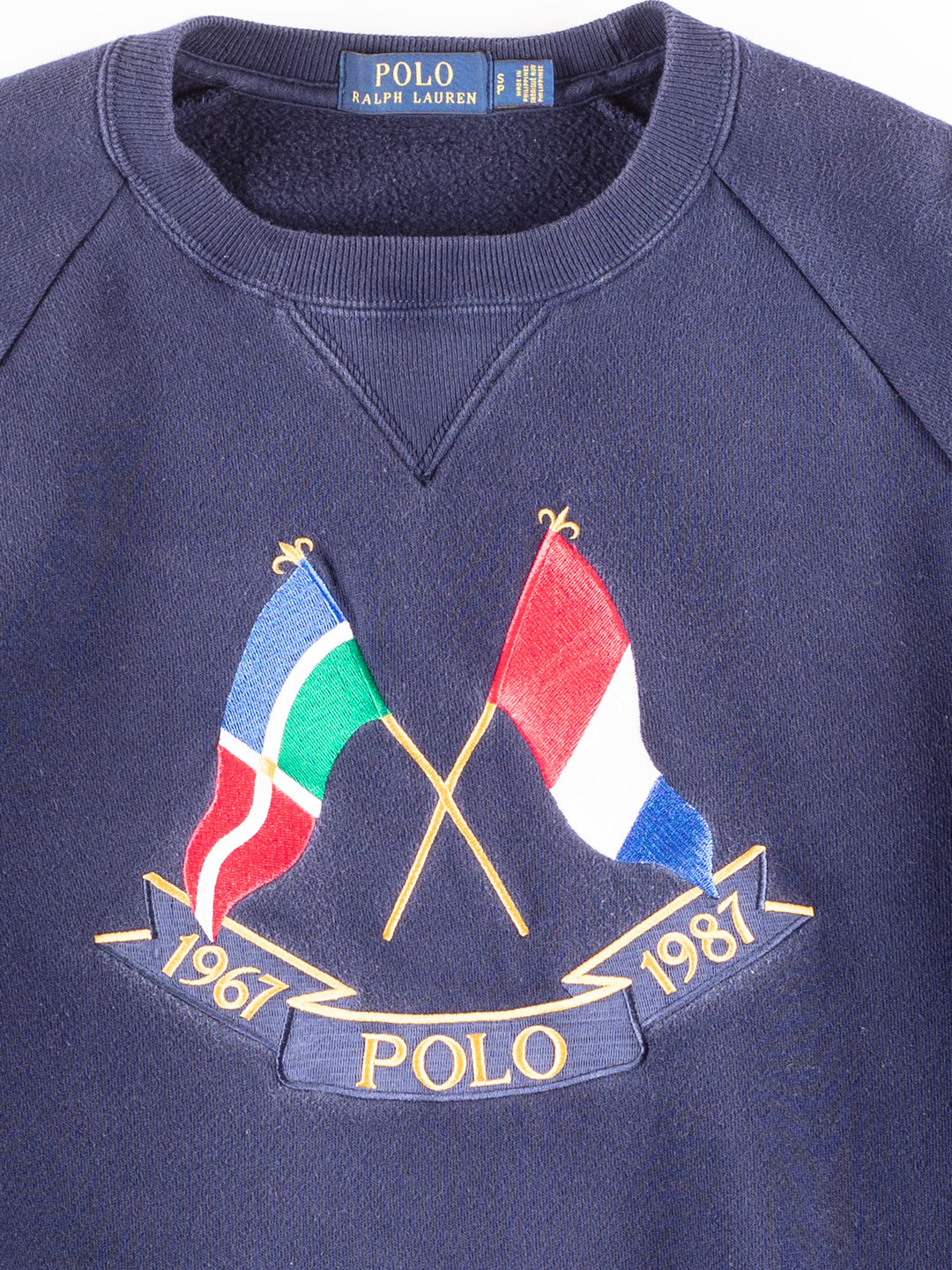 Vintage 00's Men Ralph Lauren Sweatshirt in Blue
