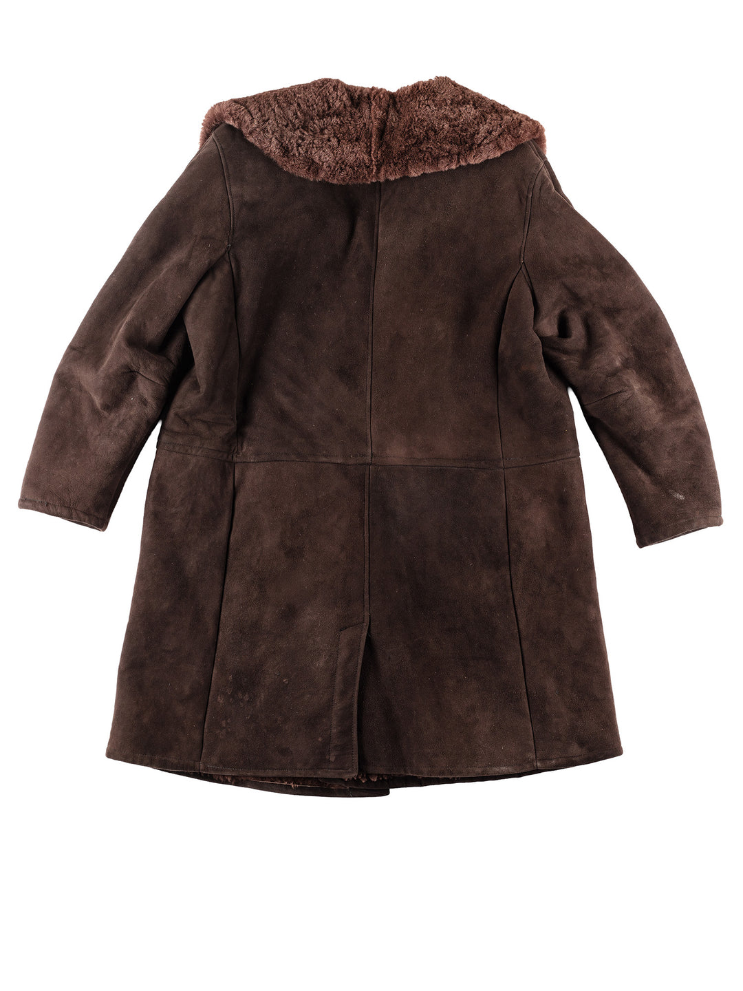 Vintage 70's Men Sheepskin Coat in BrownVN101