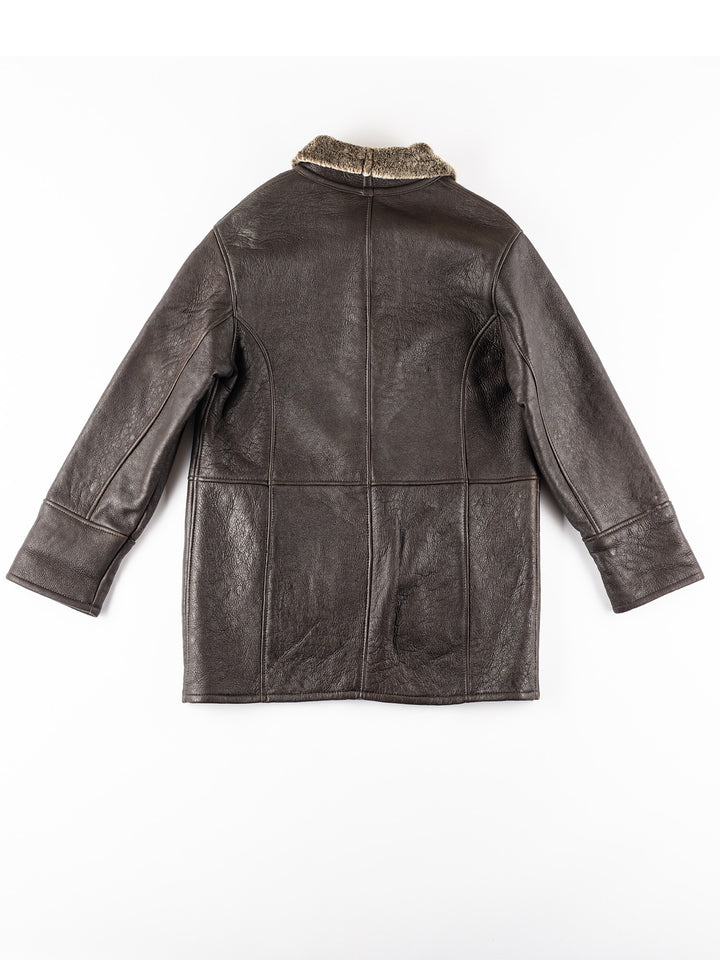 Vintage 90's Women Sheepskin Coat in