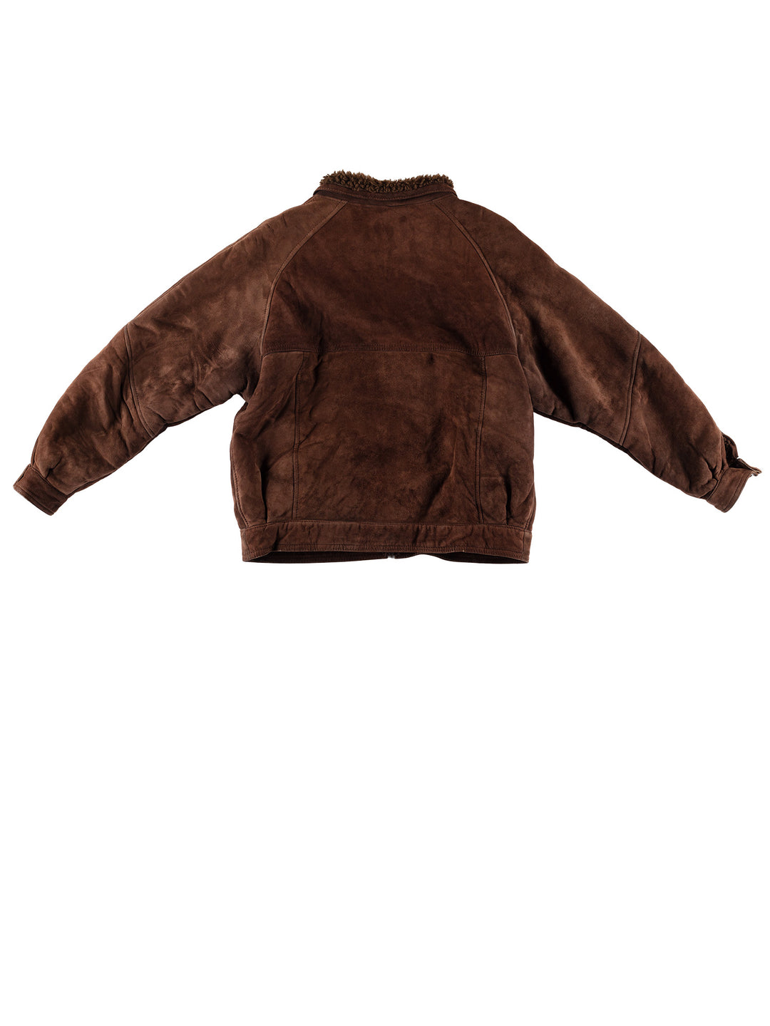 Vintage 90's Men Sheepskin Jacket in BrownVN477