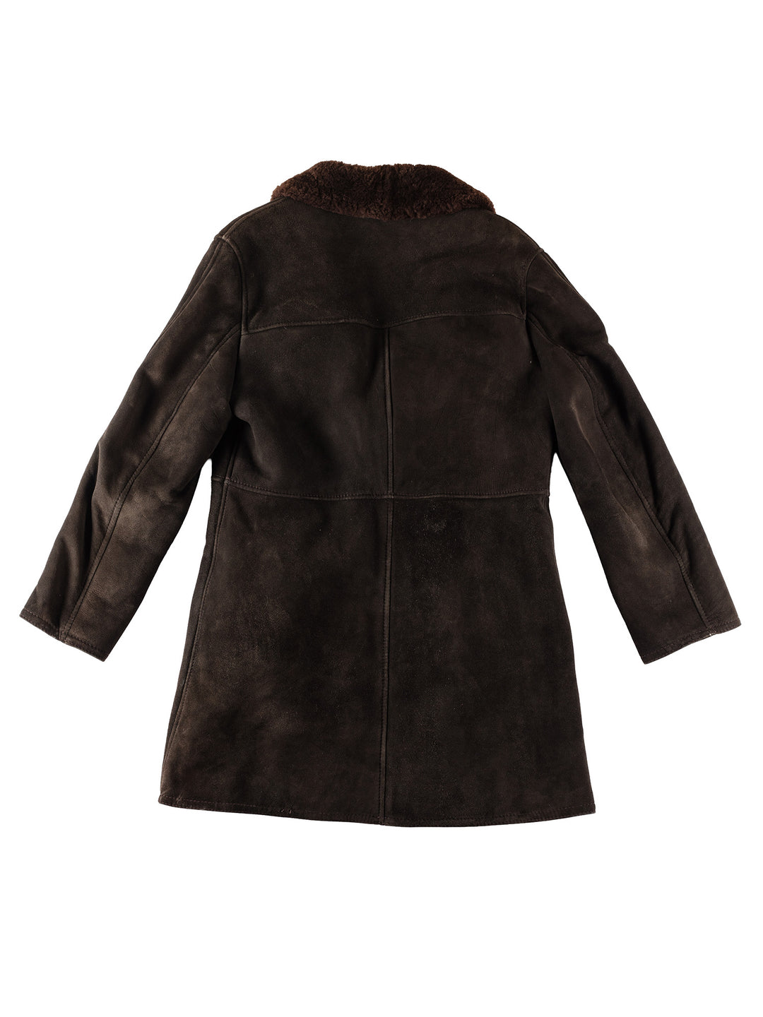 Vintage 70's Men Sheepskin Coat in BrownVN262