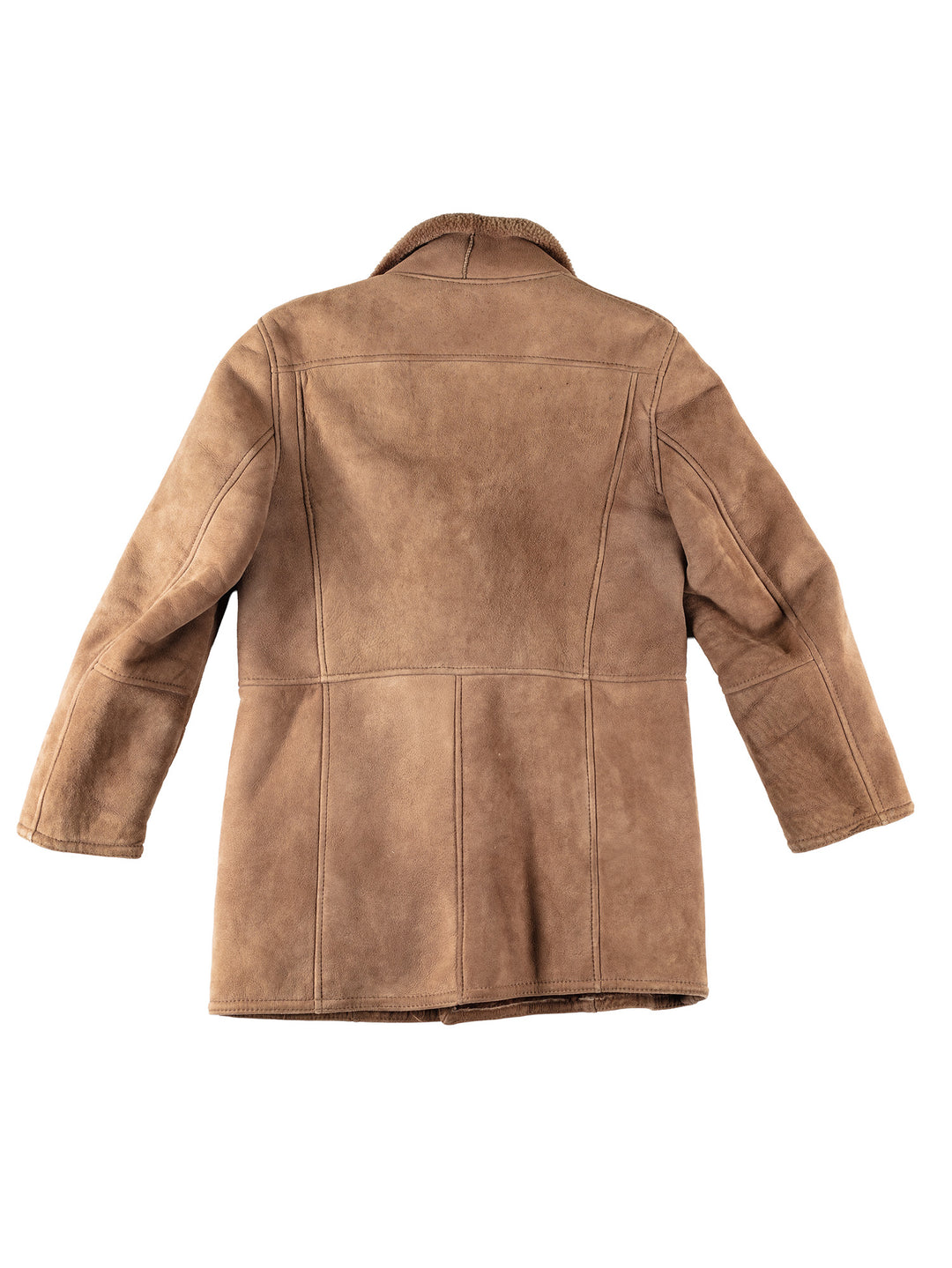 Vintage 70's Men Sheepskin Coat in BrownVN109