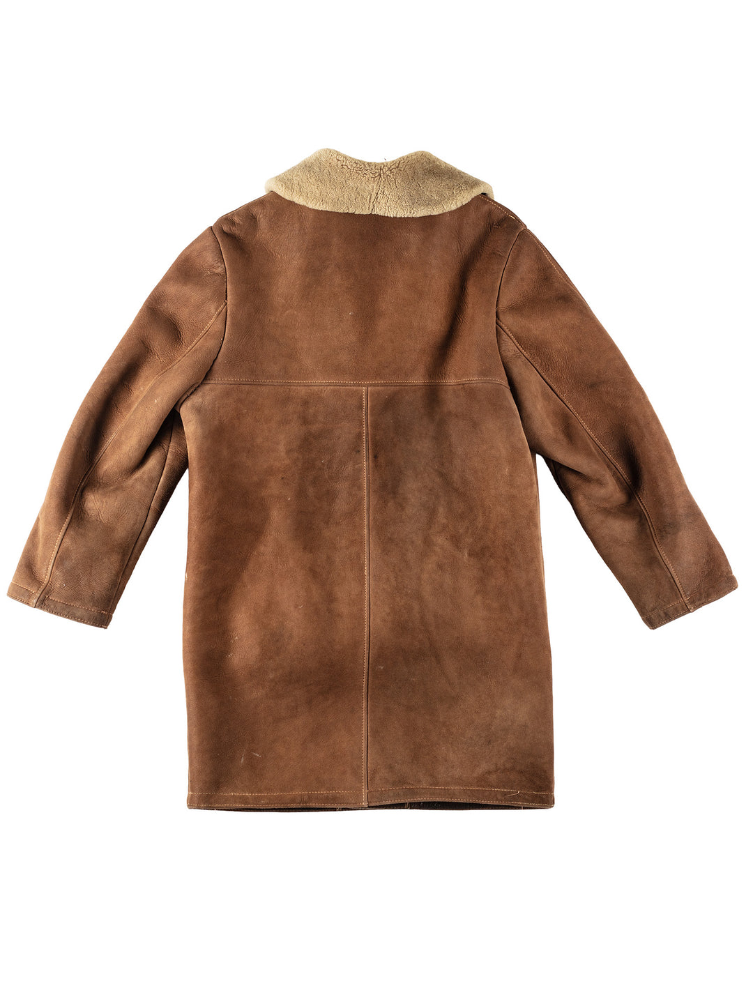 Vintage 70's Men Sheepskin Coat in BrownVN121
