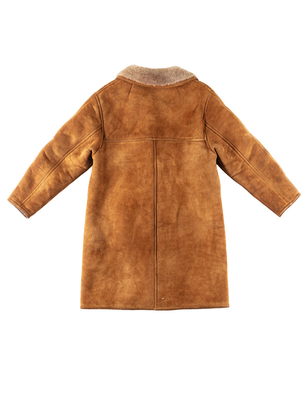 Vintage 70's Women Sheepskin Coat in BrownMN200