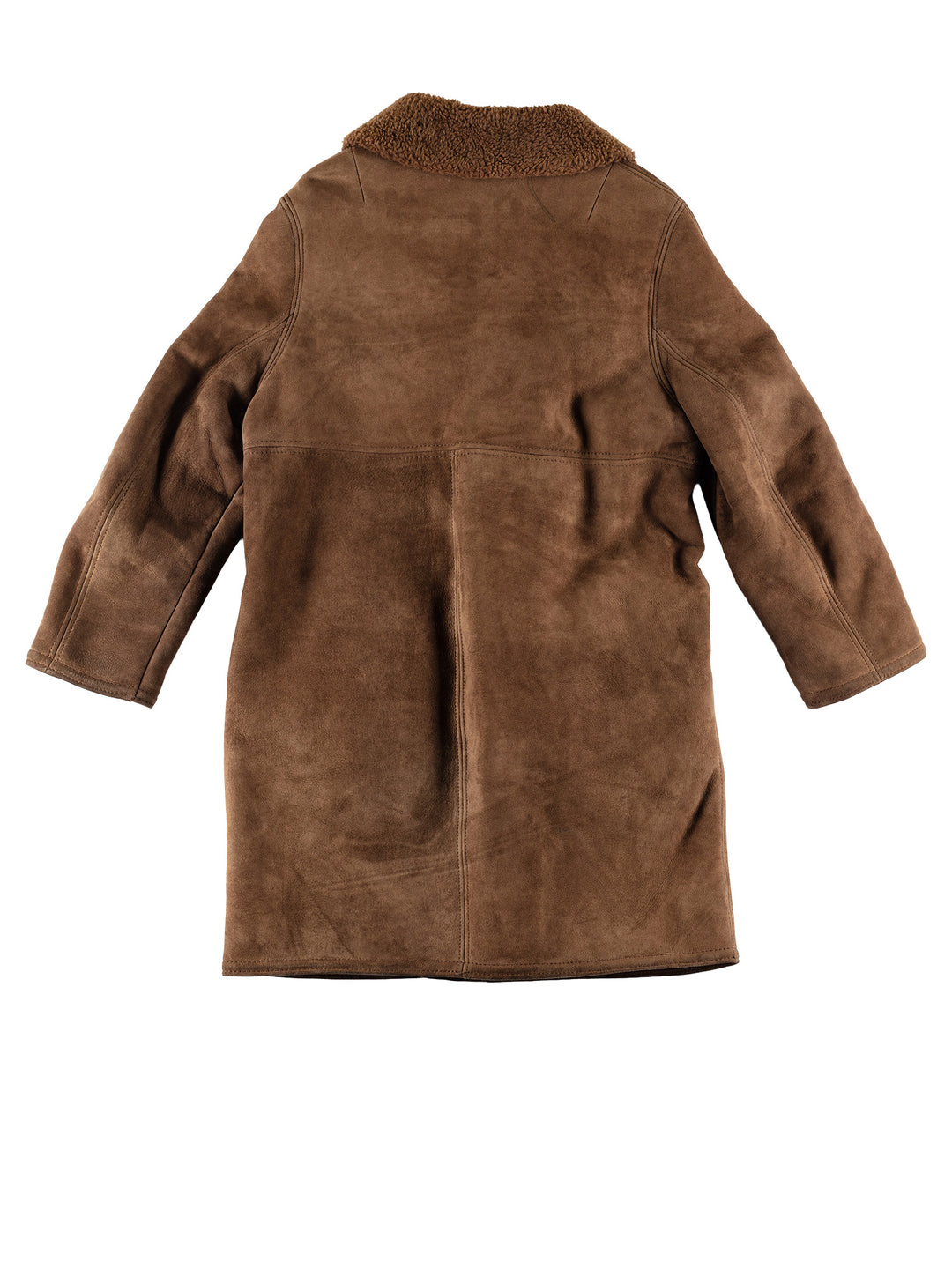 Vintage 70's Men Sheepskin Coat in BrownVN635