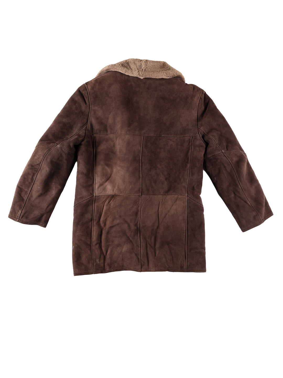 Vintage 70's Men Sheepskin Coat in BrownVN293