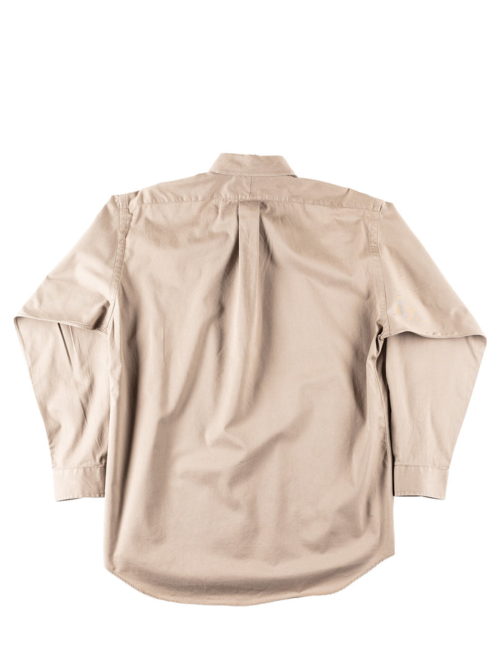 Vintage 90's Men Ralph Lauren Shirt in Beige