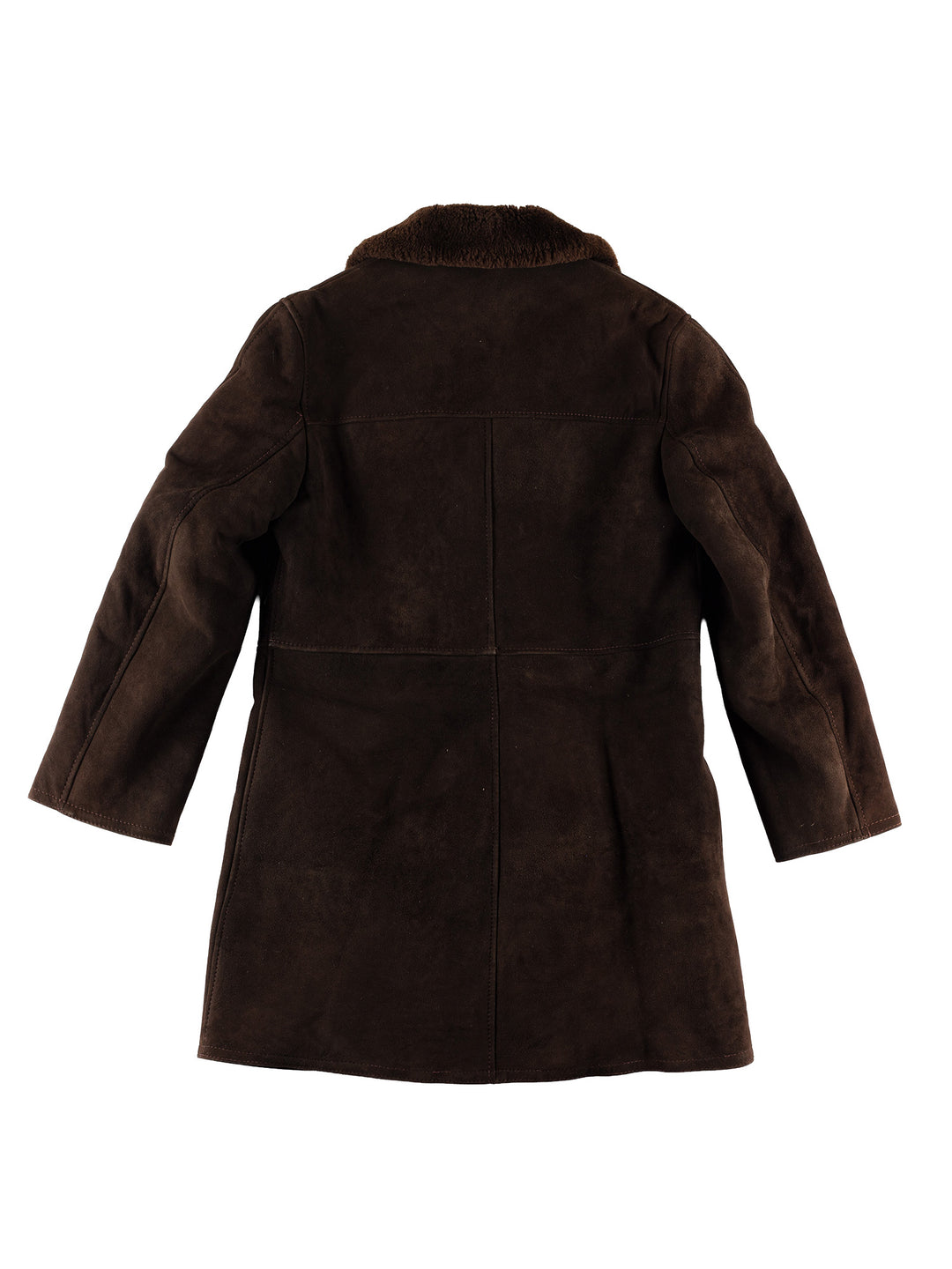 Vintage 70's Men Sheepskin Coat in BrownVN492