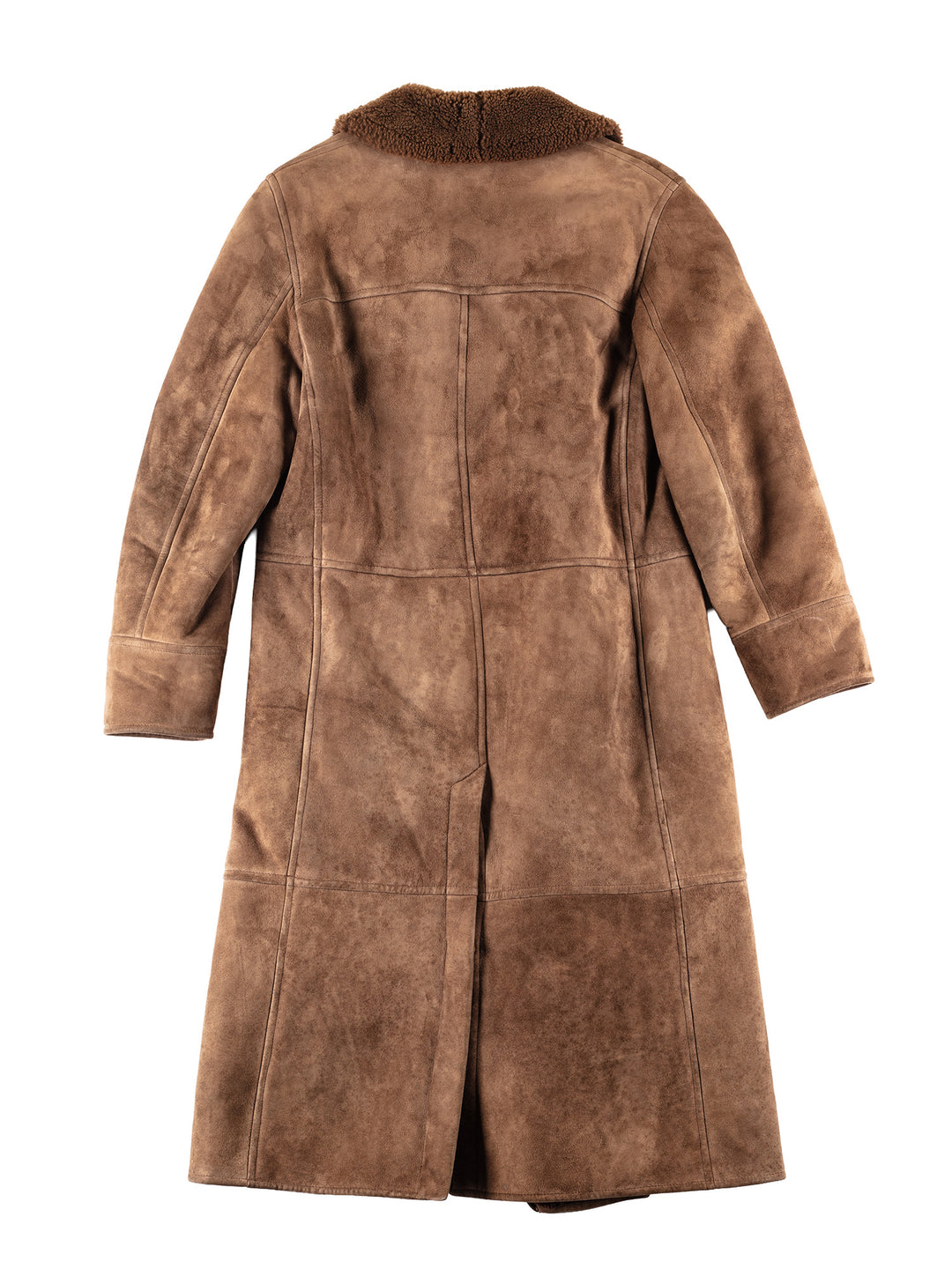 Vintage 70's Men Sheepskin Coat in BrownVN099