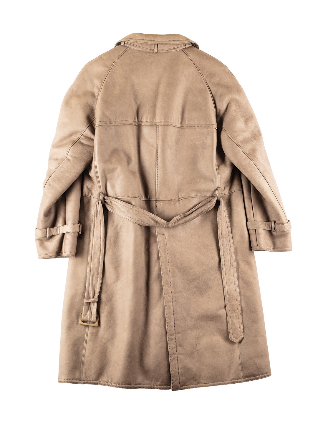Vintage 80's Men Sheepskin Coat in BeigeVN100