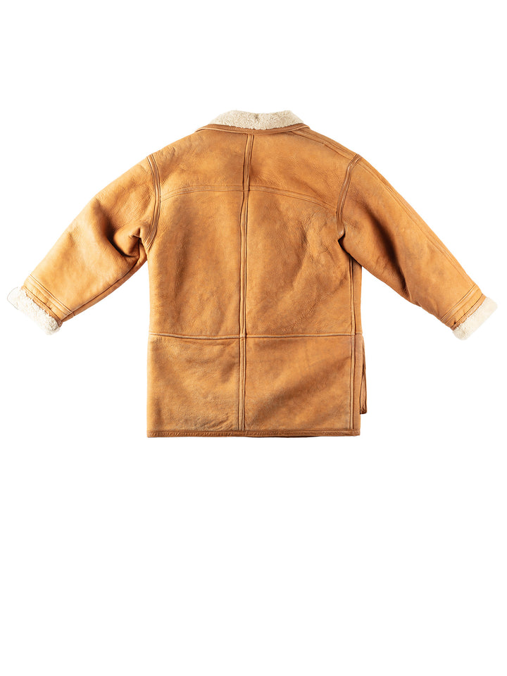 Vintage 80's Men Coat in BrownVN160