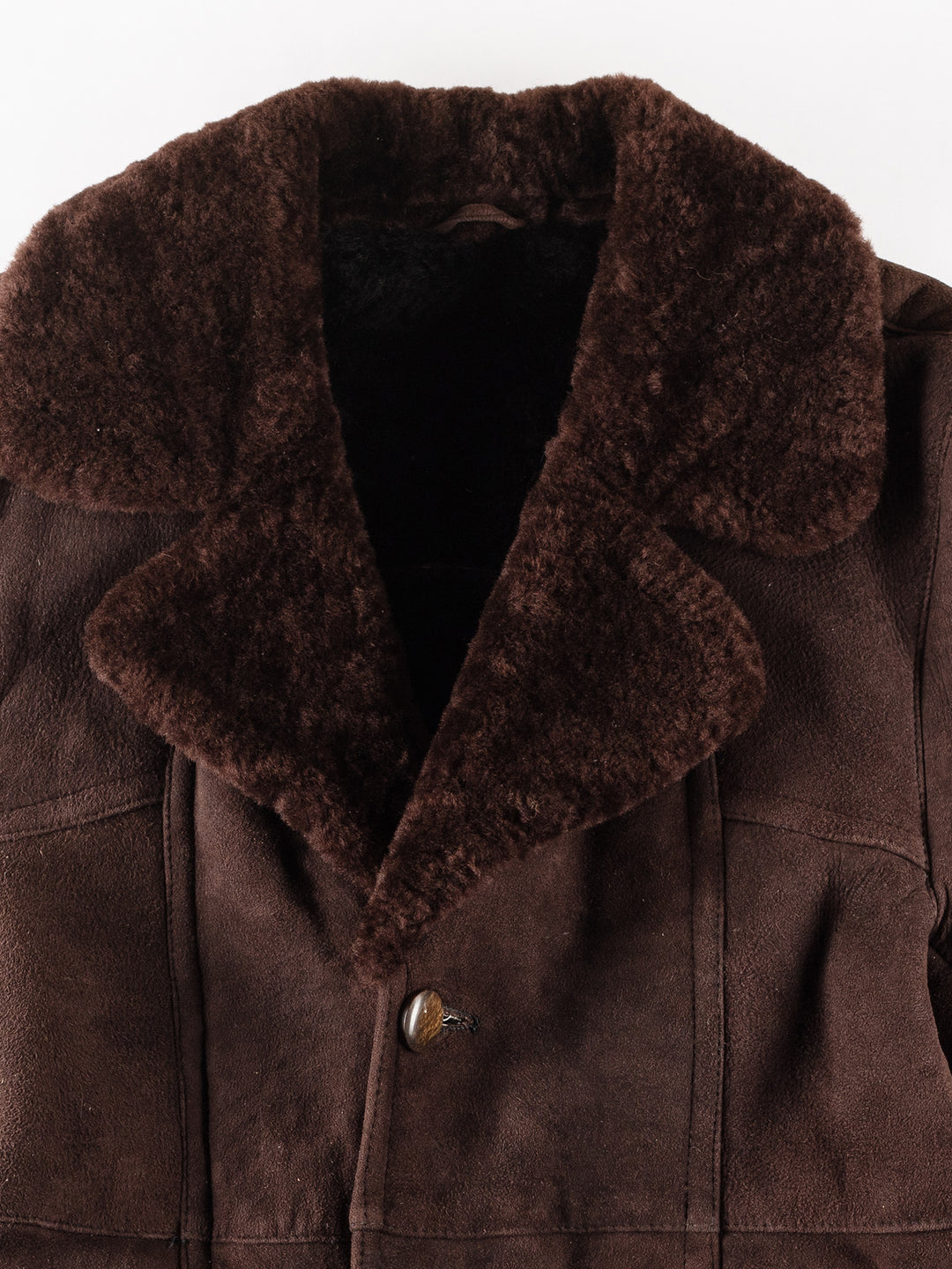 Vintage 70's Men Sheepskin in BrownVN251