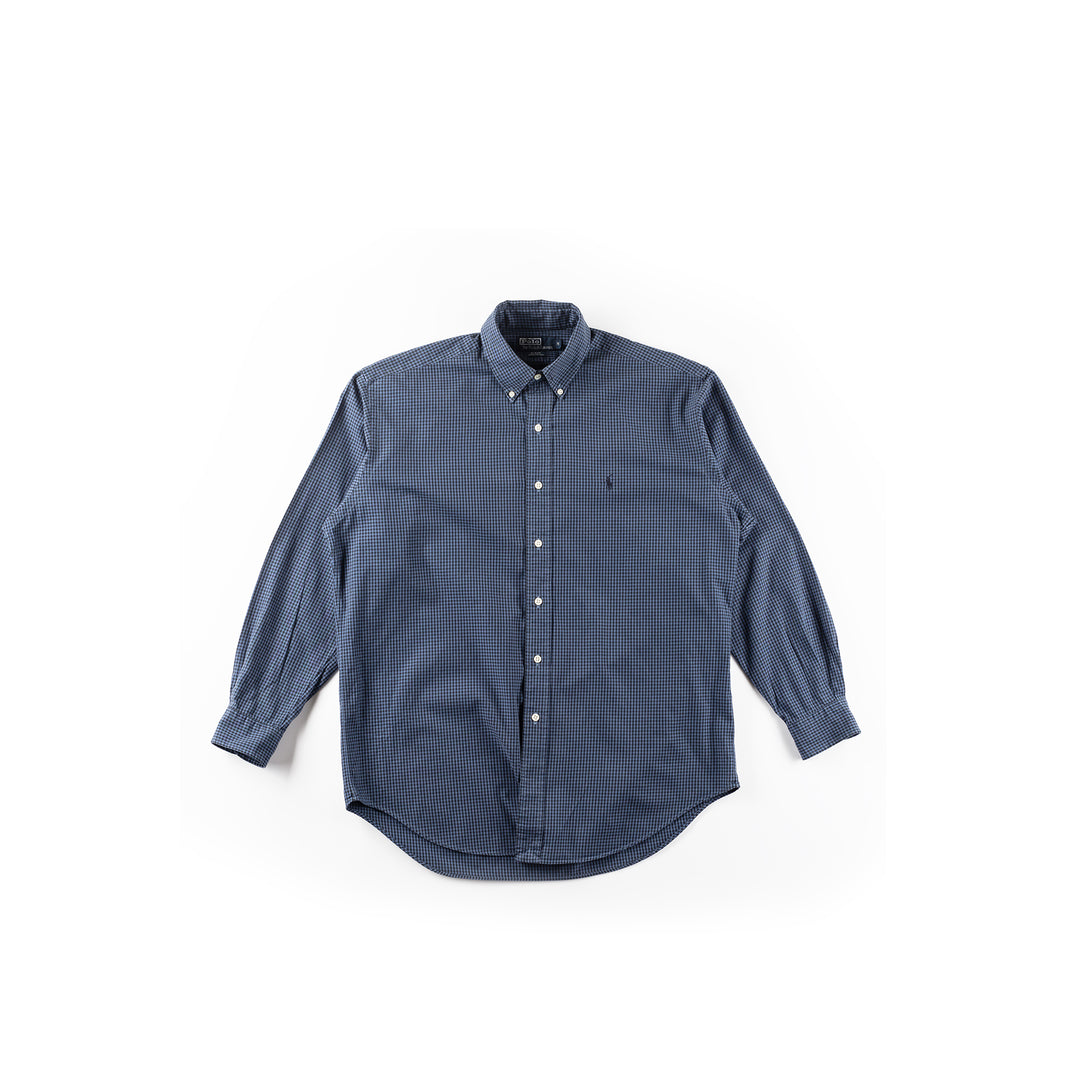 Vintage 00's Men Ralph Lauren Shirt in Blue