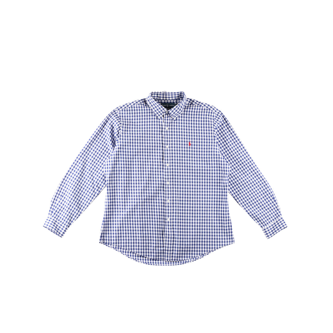 Vintage 00's Men Ralph Lauren Shirt in Blue