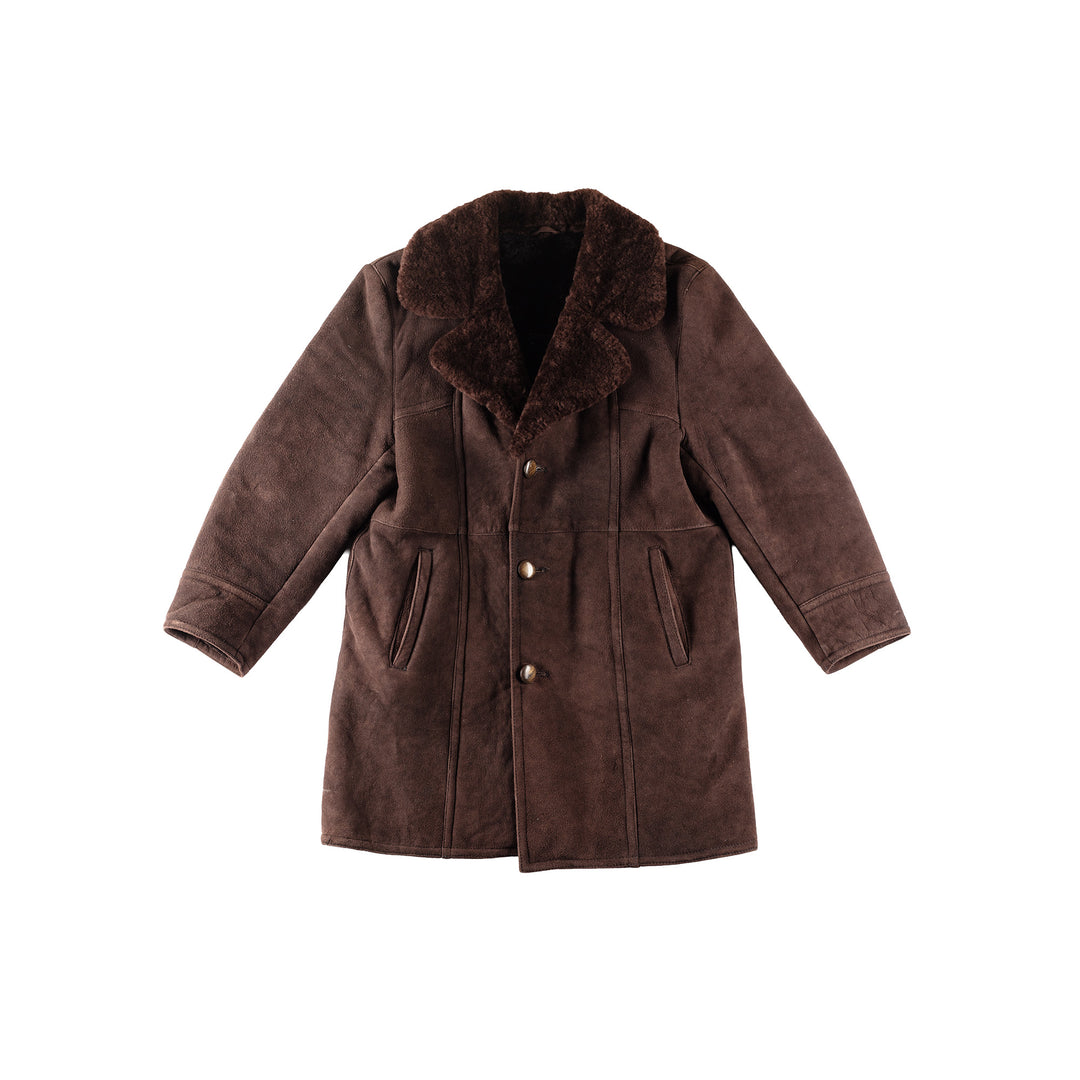 Vintage 70's Men Sheepskin in BrownVN251