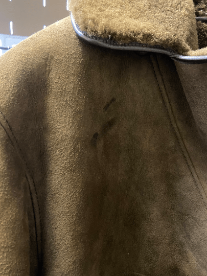 Vintage 70's Men Sheepskin Coat in Brown - NorthernGrip