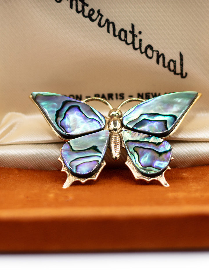 Vintage 60's Brooch in Green