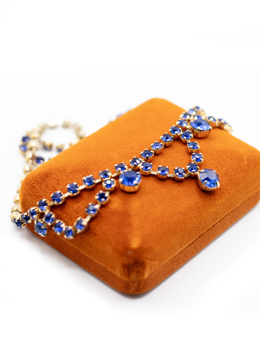Vintage 50's Necklace in Blue
