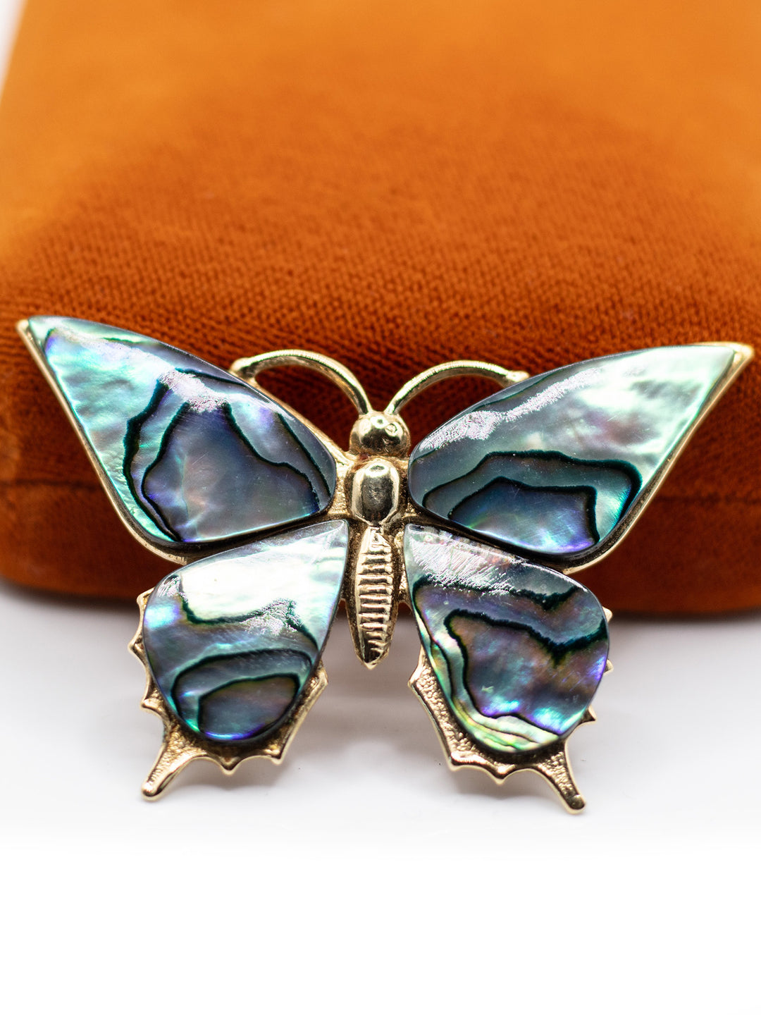 Vintage 60's Brooch in Green