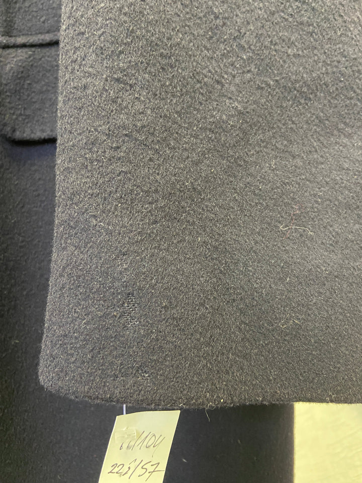 Vintage 80's Men Wool Coat in Navy - NorthernGrip