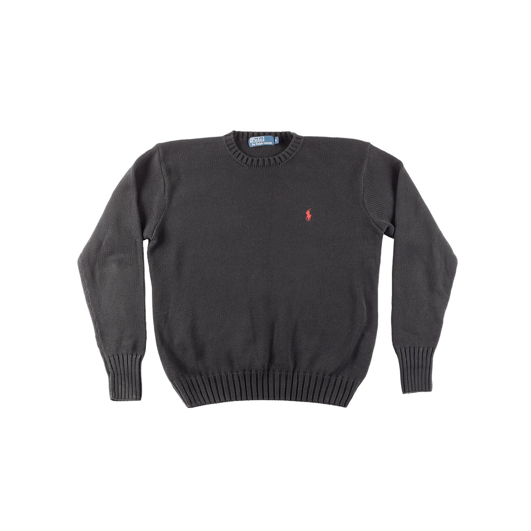 Vintage 2000. gadu Ralph Lauren džemperis melnā krāsā