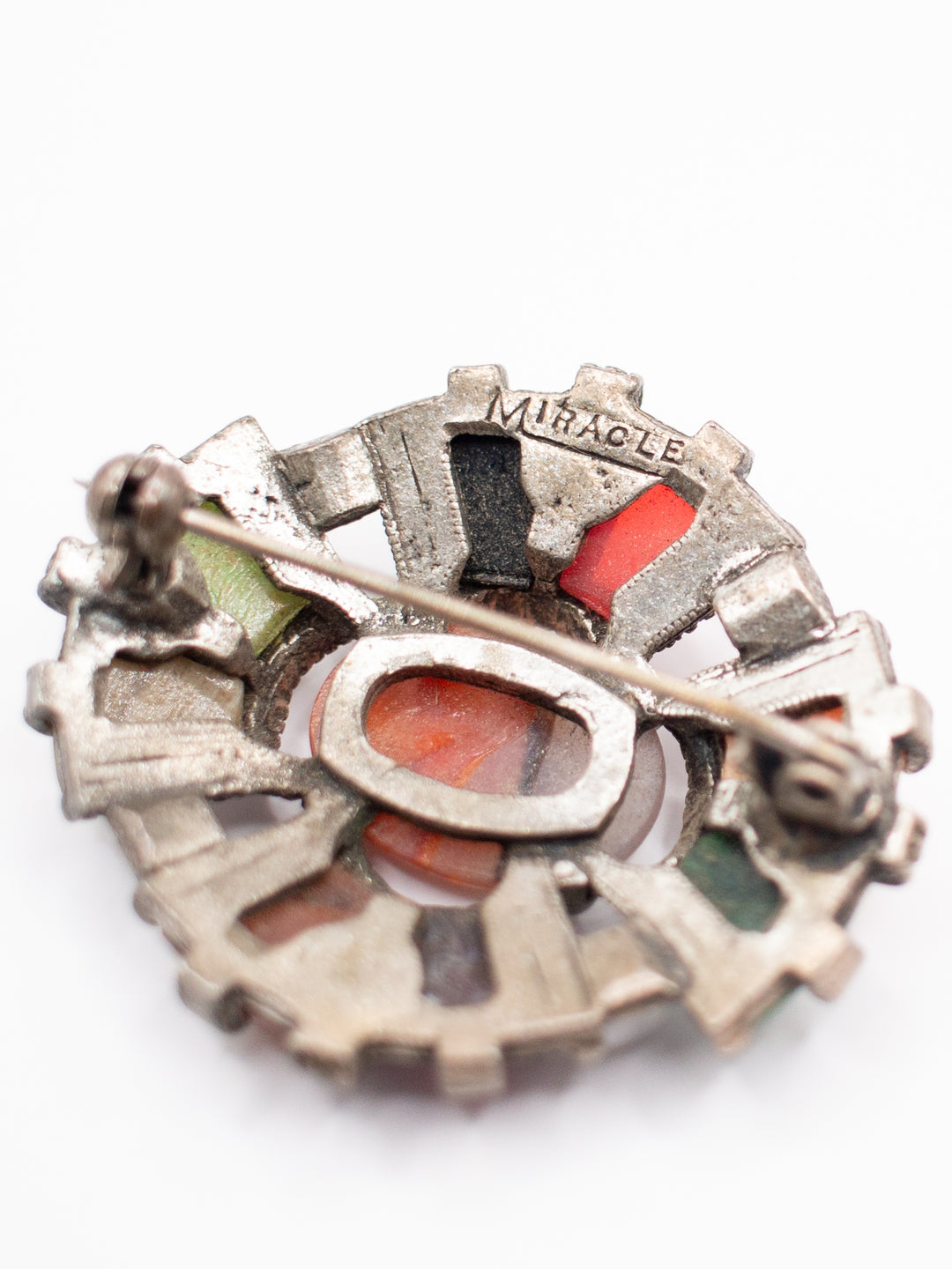 Vintage 70's Brooch in Multi