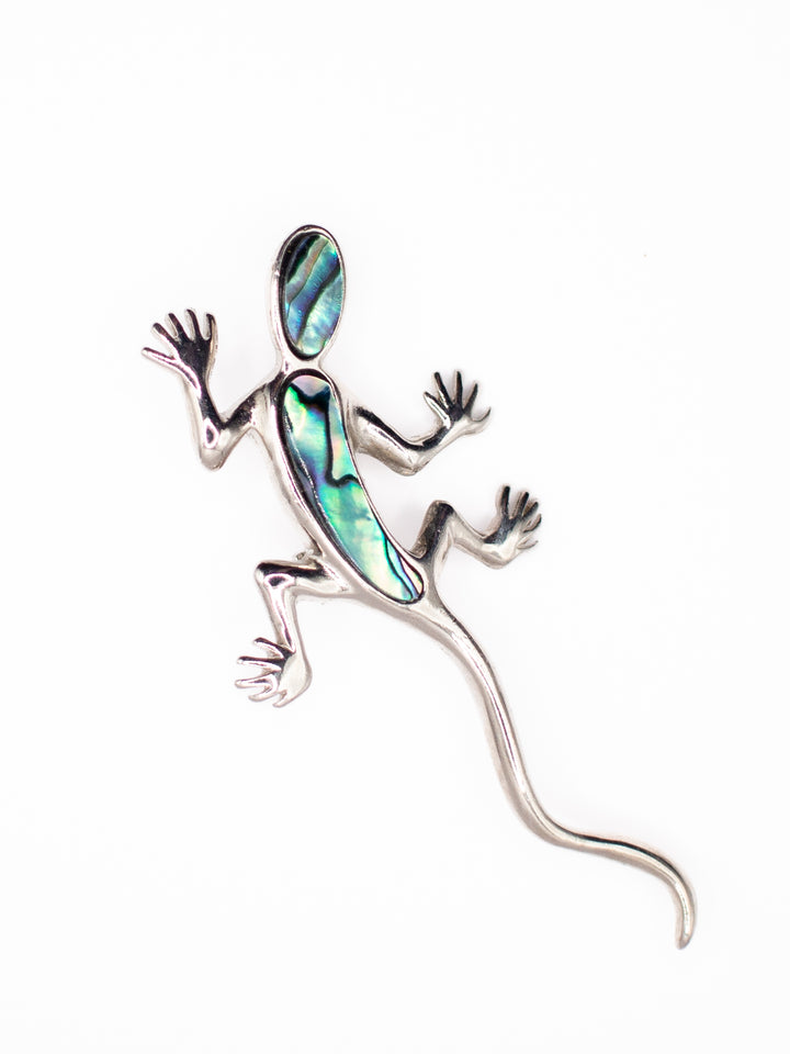 Vintage 80's Brooch in Silver