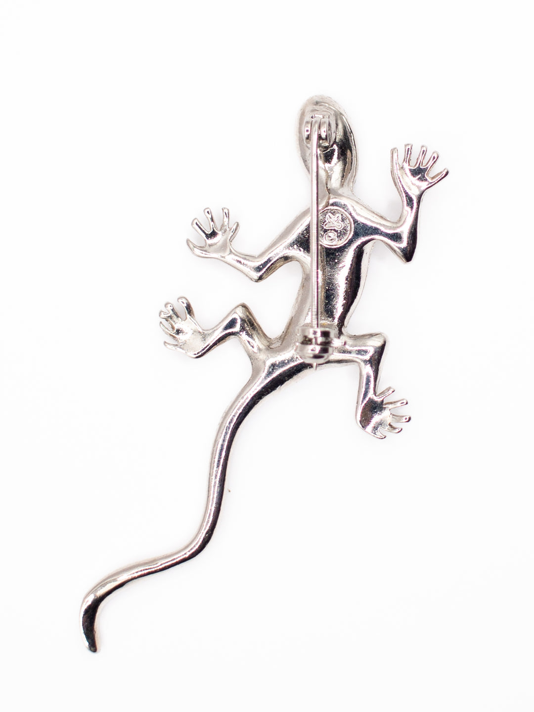 Vintage 80's Brooch in Silver