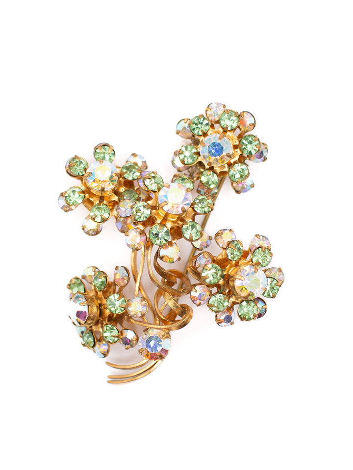 Vintage 50's Brooch in Gold
