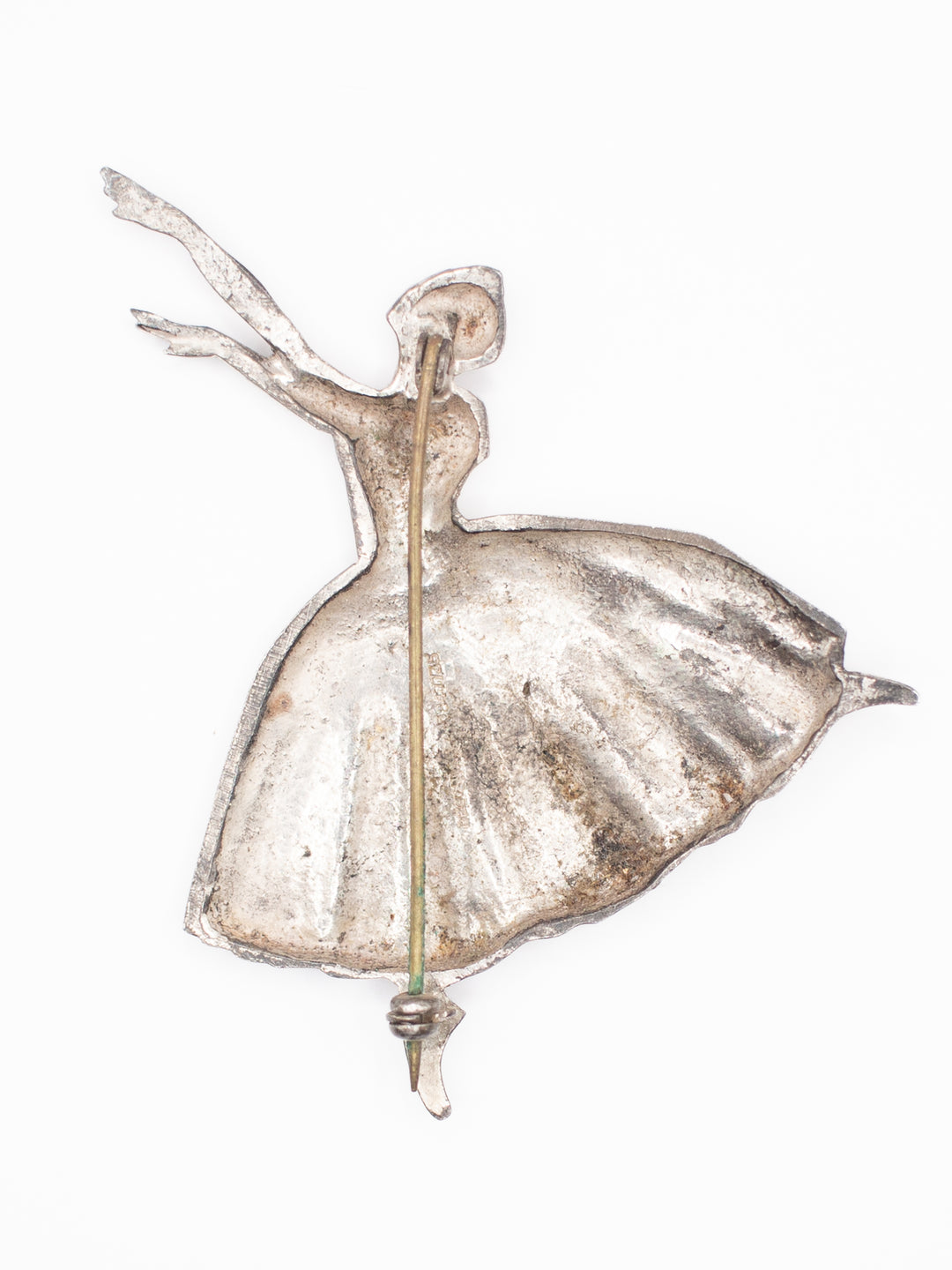Vintage 70's Brooch in Silver