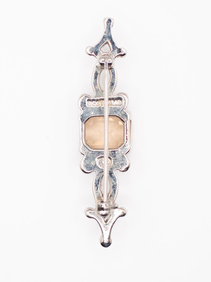 Vintage 70's Brooch in Silver