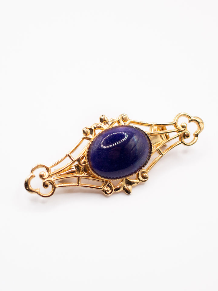 Vintage 80's Brooch in Gold
