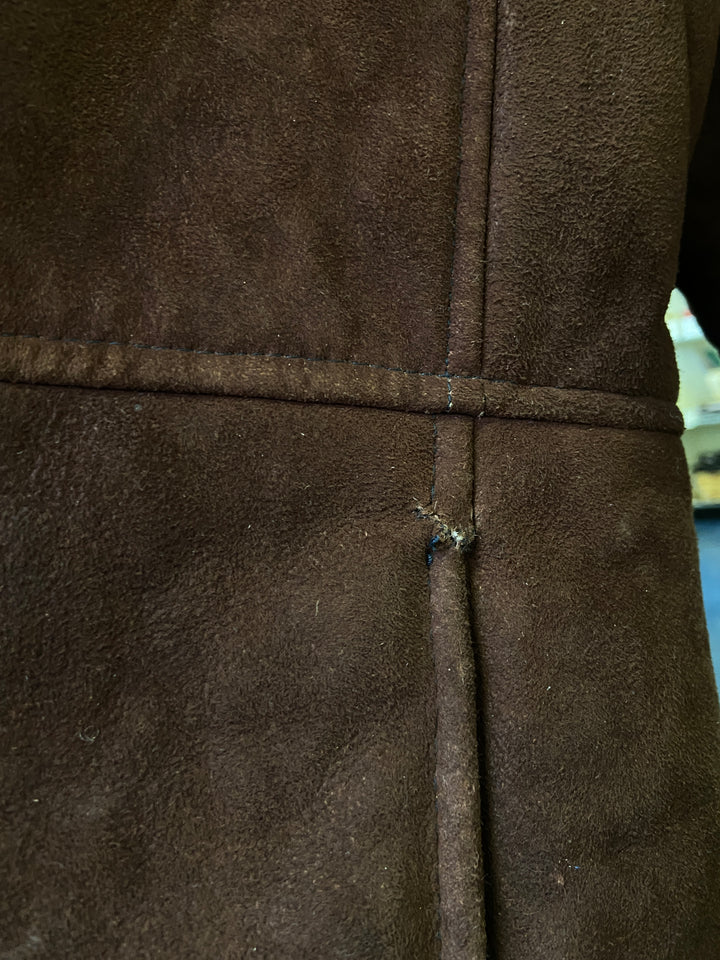 Vintage 70's Women Penny Lane Sheepskin Coat in Brown - NorthernGrip