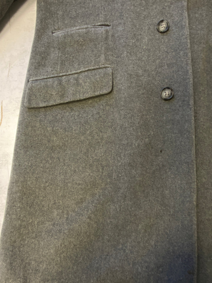 Vintage 90's Men Wool Coat in Grey - NorthernGrip