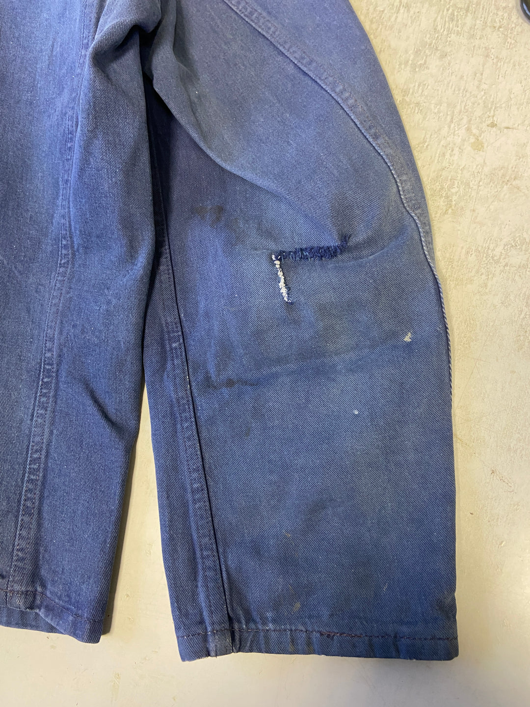 Vintage 70's Men Work Jacket in BlueZ848