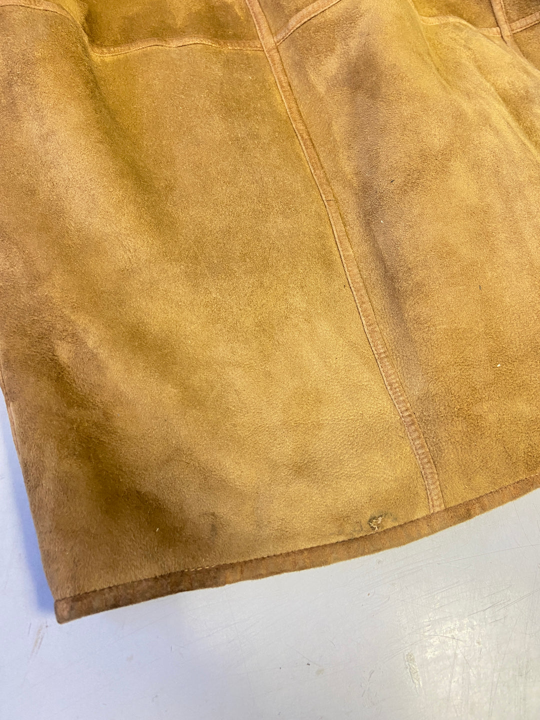 Vintage 90's Women Sheepskin Coat in BrownV9190