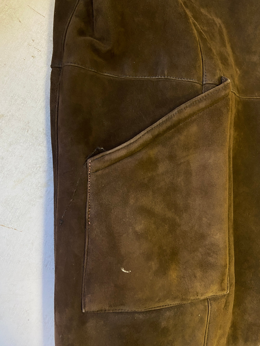 Vintage 70's Men Sheepskin in BrownZ1930