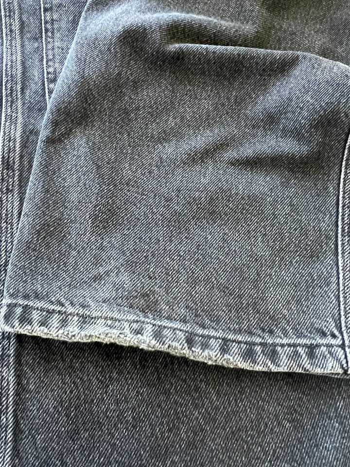 Vintage 00's Carhartt Double Knee Carpenter Pants Black Washed Workwear 32x34
